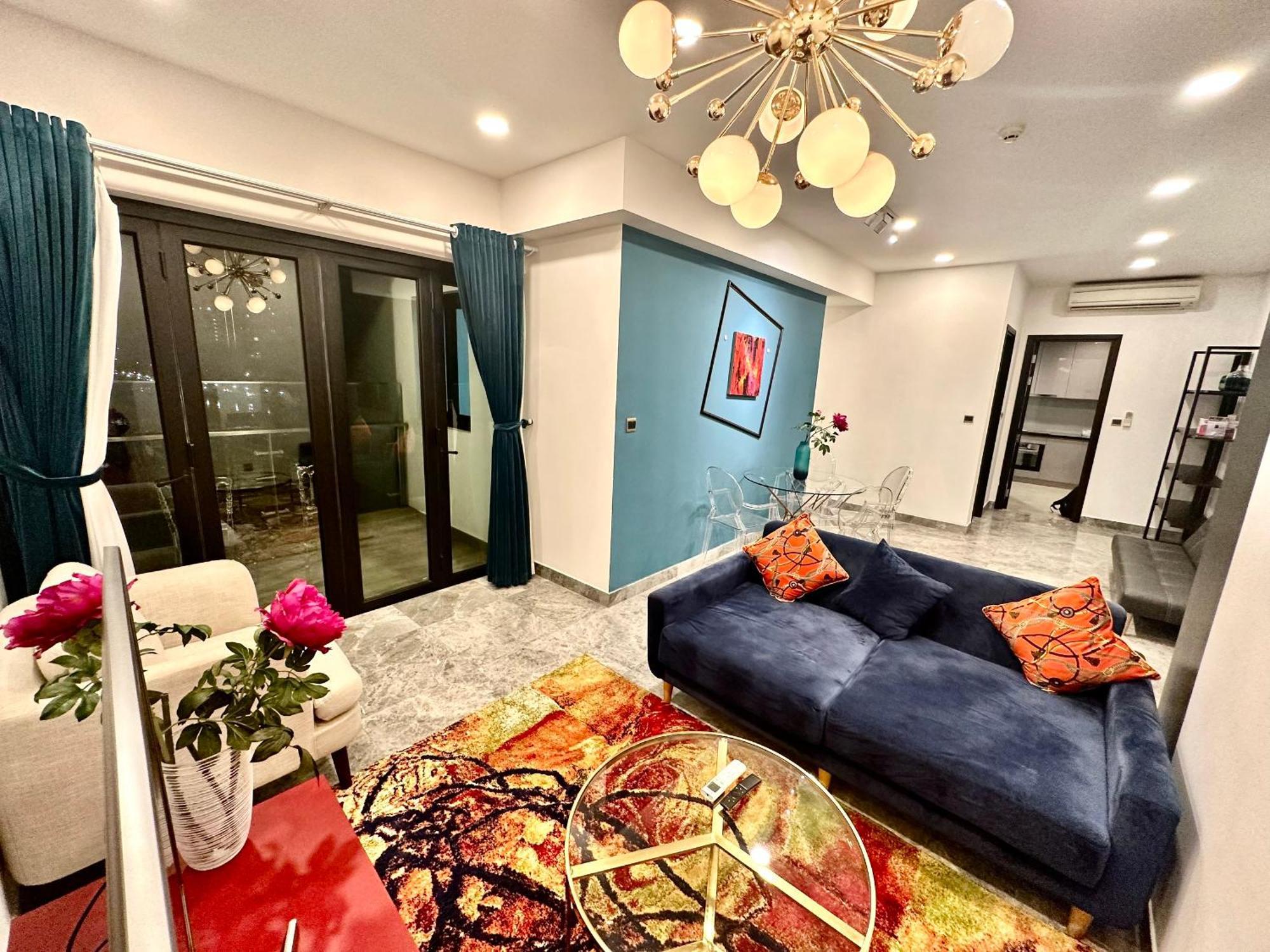 Apartment D1 Mension - Zenity Luxury Apartment - Rooftop Pool - Saigon Centre *