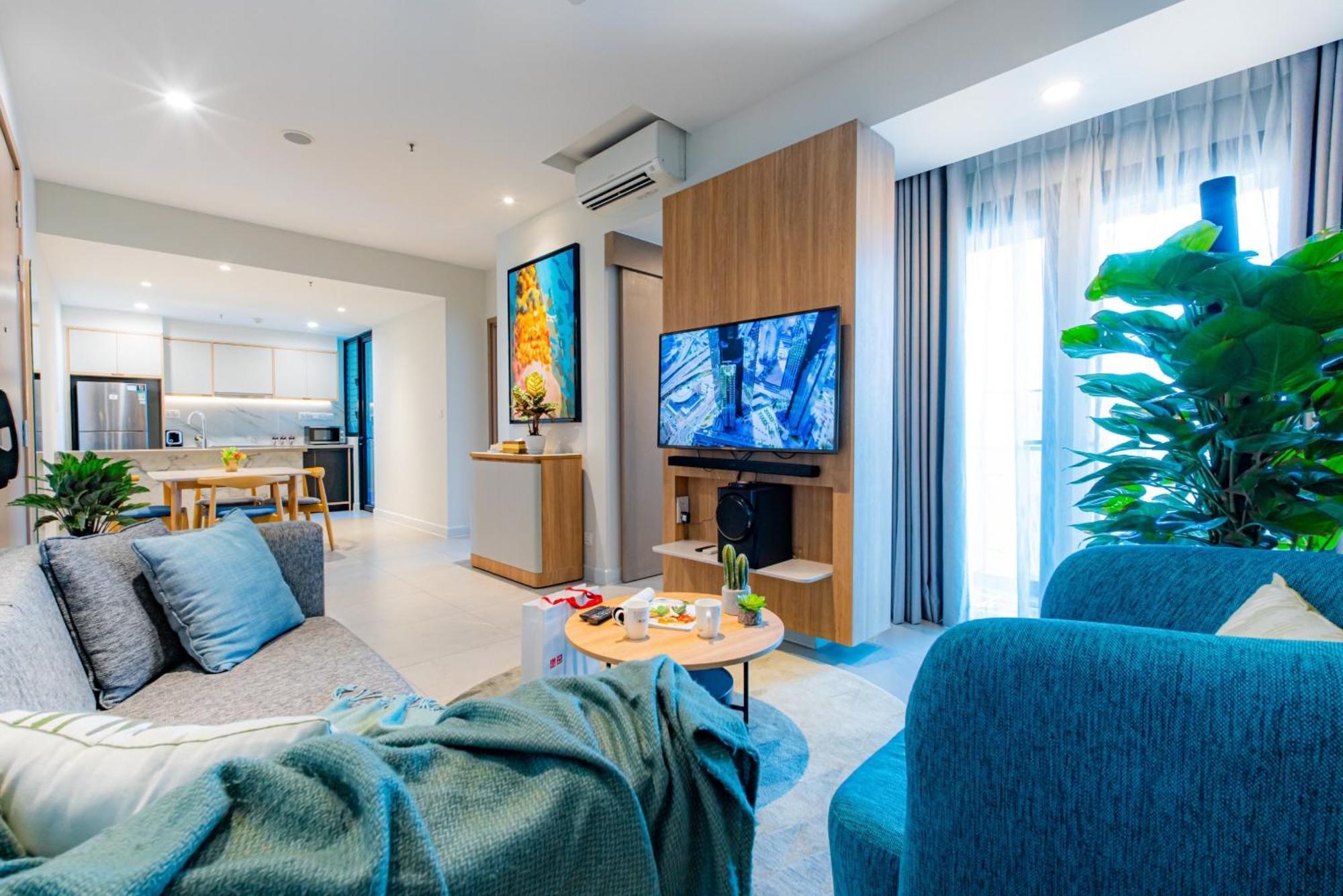 Apartment D1 Mension - Zenity Luxury Apartment - Rooftop Pool - Saigon Centre *